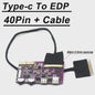 USB-C naar EDP Driver Board voor 2K/4K Schermen - 30/40 Pin