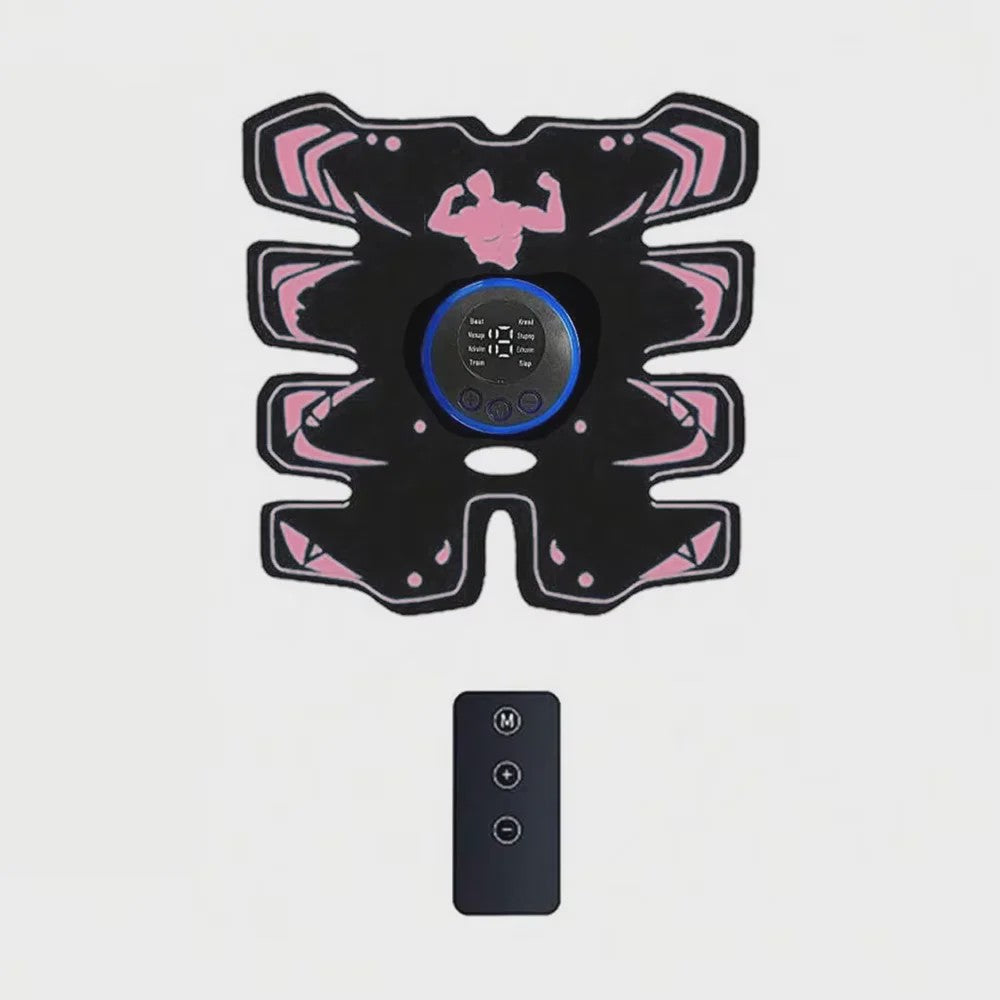 EMS Spierstimulator Set: Buikspier Trainer & Arm Trainer - USB Oplaadbaar