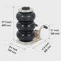 3 Ton Pneumatische Air Jack - Draagbare Autokrik voor Garage Reparaties
