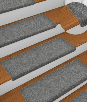 15x Zelfklevende Traptredenmatten - 65x25cm - Antislip & Op Maat Te Knippen