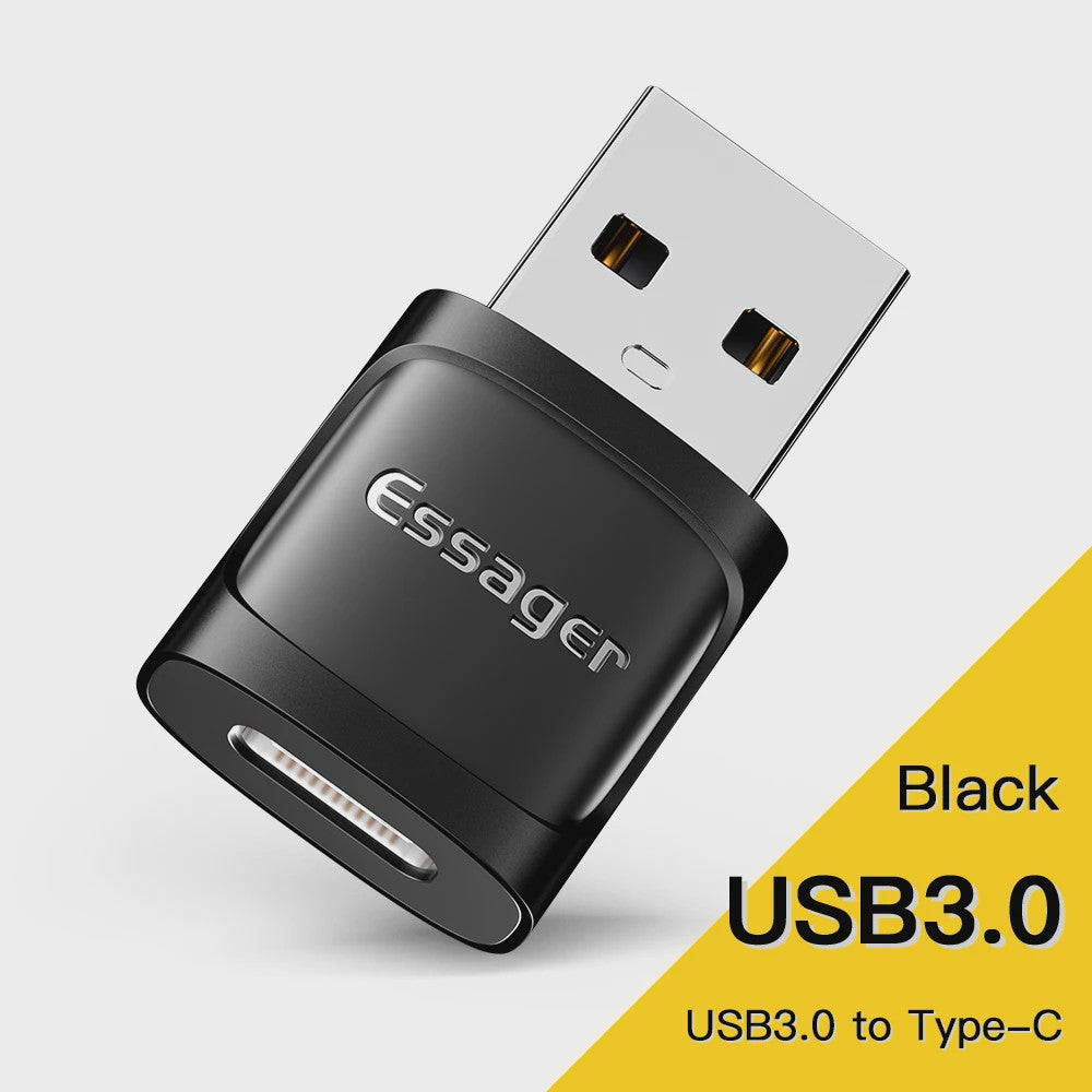 Essager USB 3.0 OTG Adapter: Type-C naar USB-A Female Converter