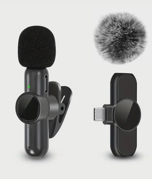 Draadloze Lavalier Microfoon: Kristalheldere Audio voor iPhone & Android