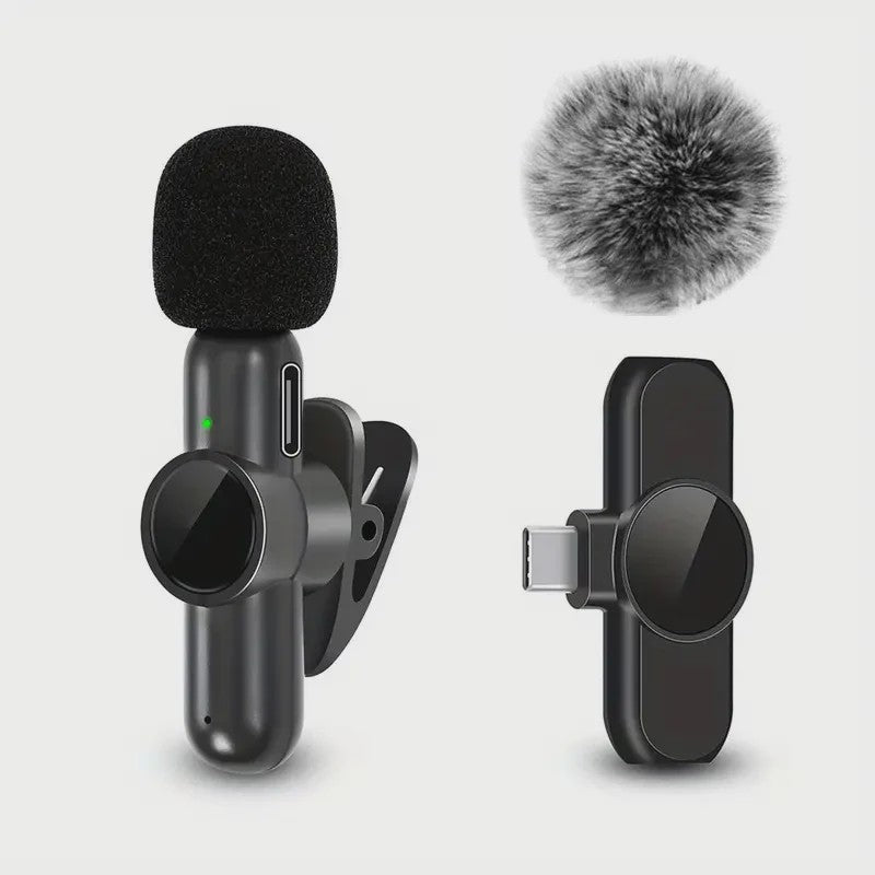 Draadloze Lavalier Microfoon: Kristalheldere Audio voor iPhone & Android