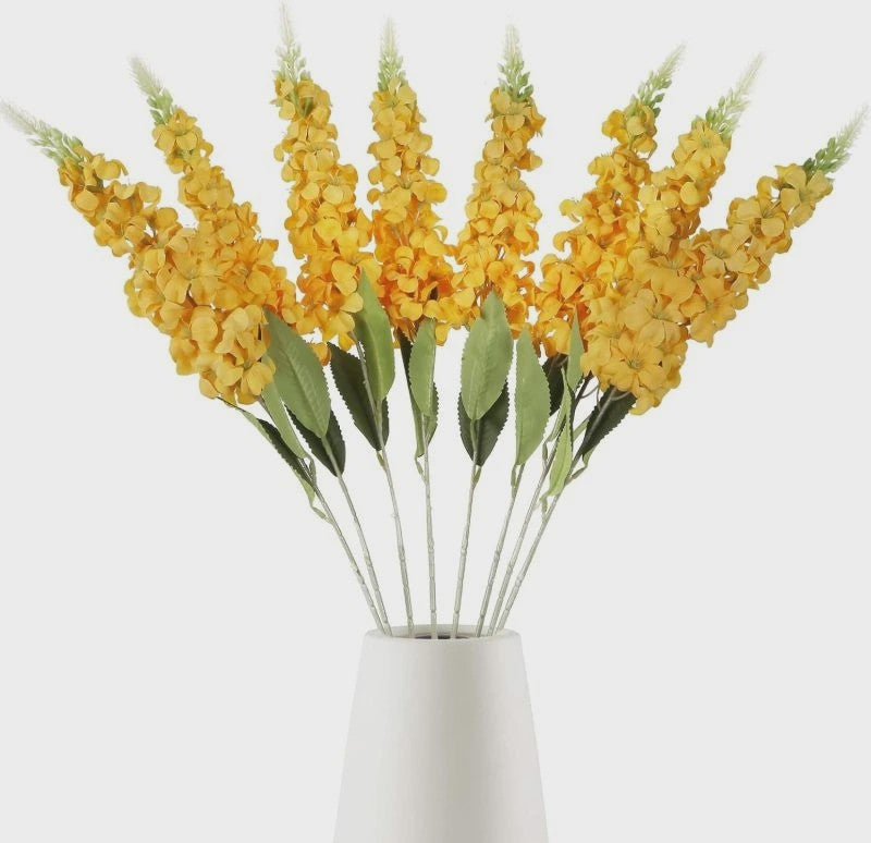 Set van 5 Kunstbloemen Hyacint Trossen - Realistische Decoratie