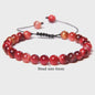 Blauwe Tijgeroog Kralen Armband 6MM - Natuursteen Meditatie Sieraden