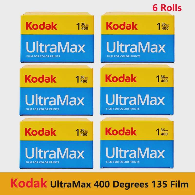 Kodak UltraMax 400 Kleurenfilm (135mm, 36 opnamen) - Per Rol