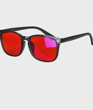 SHINU Slaapbril met Rode Lens: Blokkeert 99% Blauw Licht voor Betere Slaap en Minder Oogvermoeidheid
