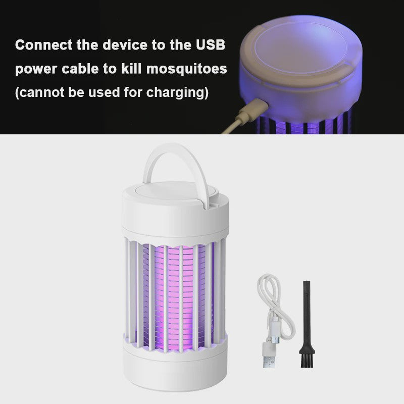 Elektrische Muggenlamp UV Insectendoder - USB Oplaadbaar & Draagbaar