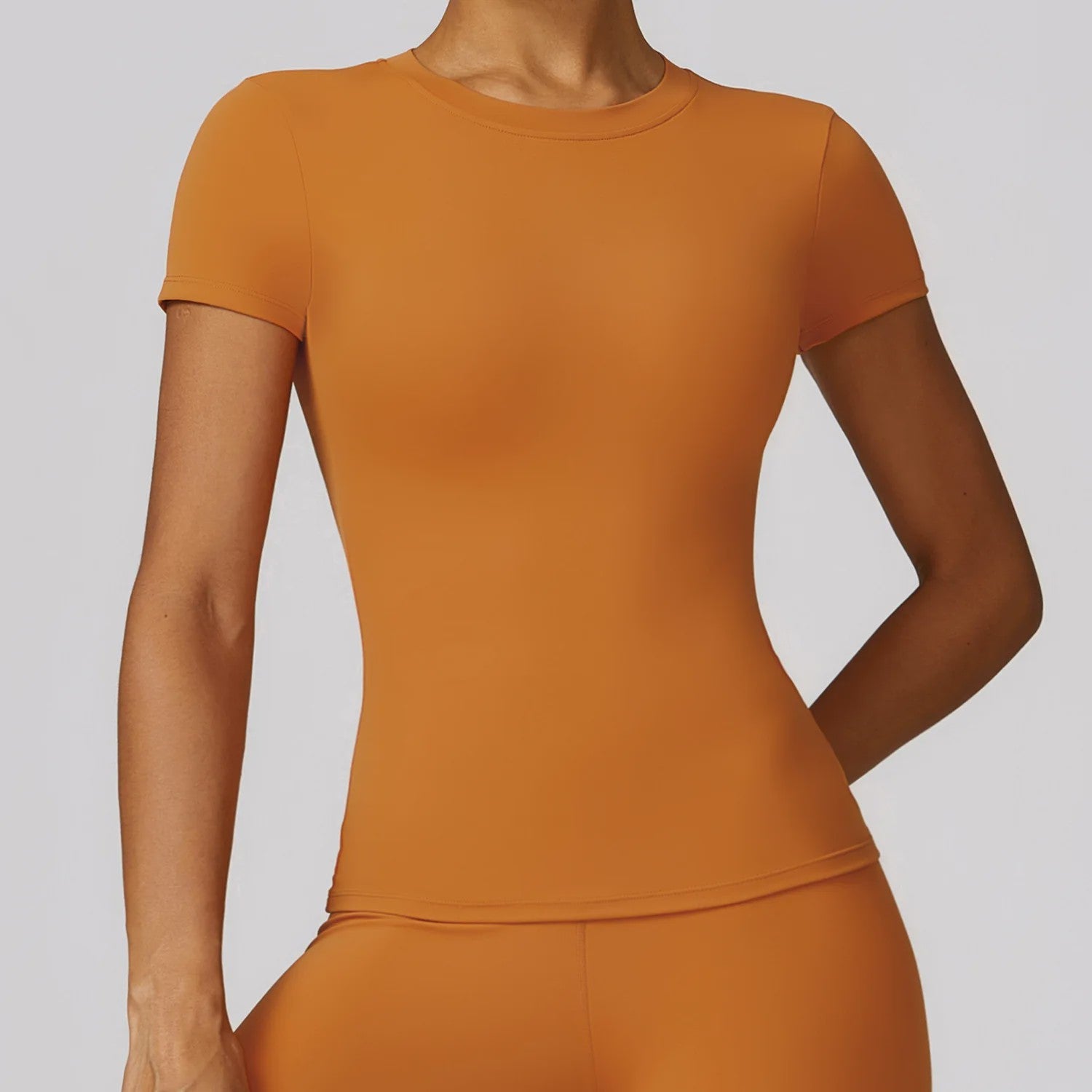NCLAGEN Sport T-shirt Dames - Ademend & Stretchy Korte Mouw voor Yoga, Fitness & Hardlopen