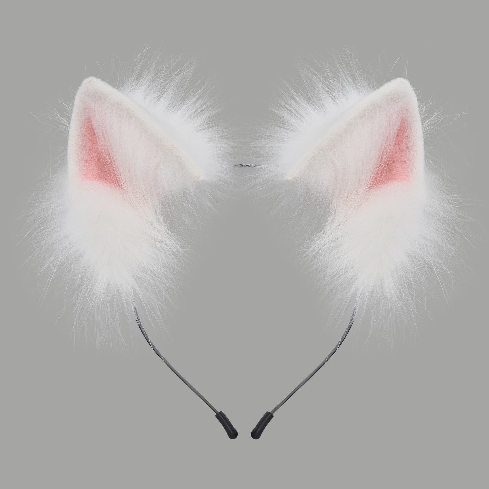 Handgemaakte Pluizige Dierenoren Hoofdband - Kat & Vos Oortjes voor Cosplay & Feest