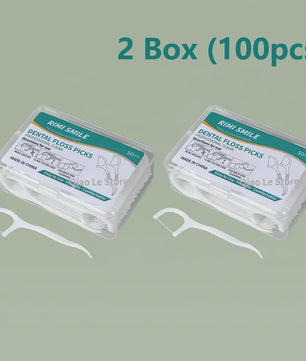 Professionele Tandflosstokjes - Draagbaar & Wegwerp voor Optimale Mondhygiëne