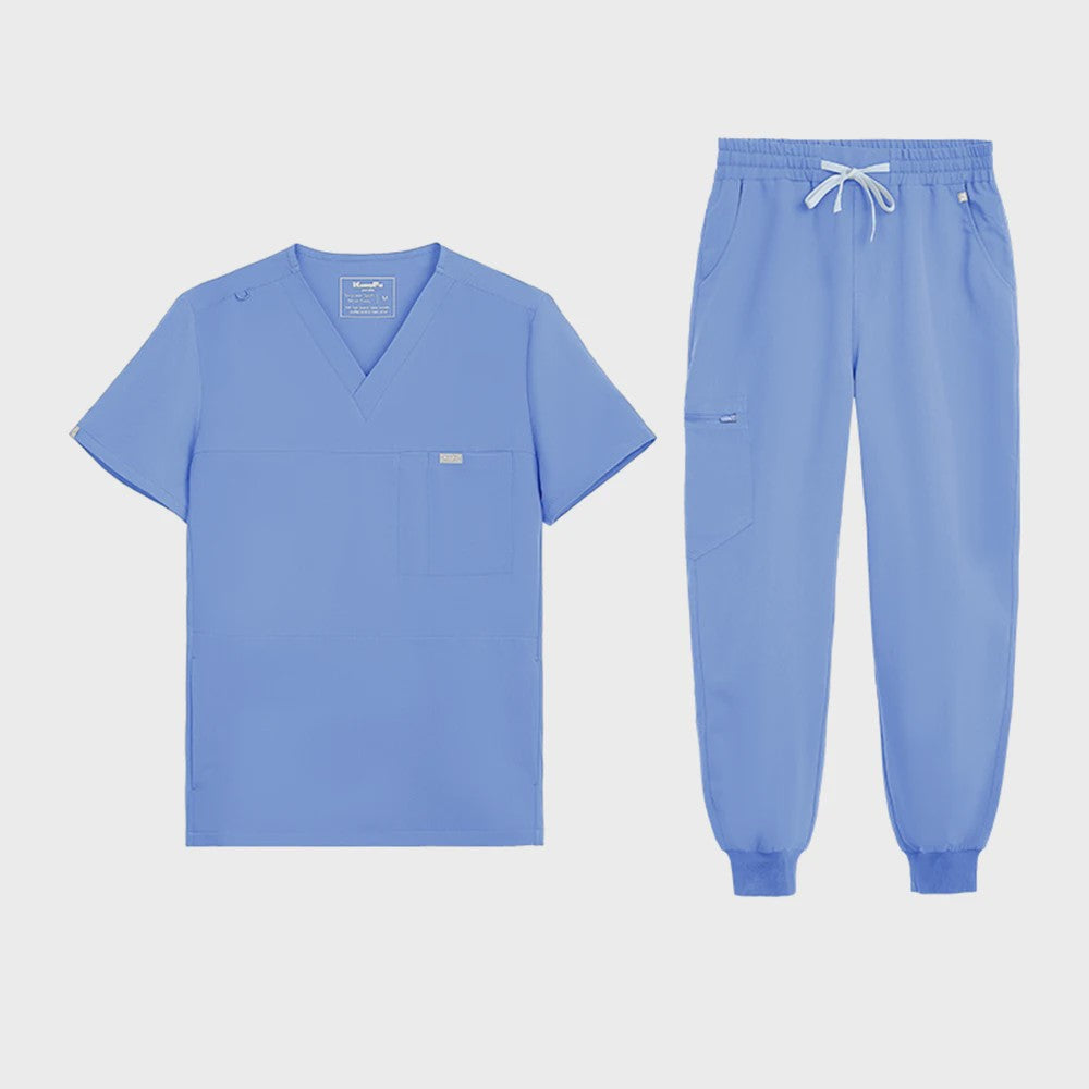 KungFu Scrubs Medisch Werkpak - Ademend, Waterdicht & Antibacterieel (2-delig)