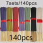 140 Geurkaarsen (7 Sets) - Diverse Aroma's voor Ontspanning en Sfeer