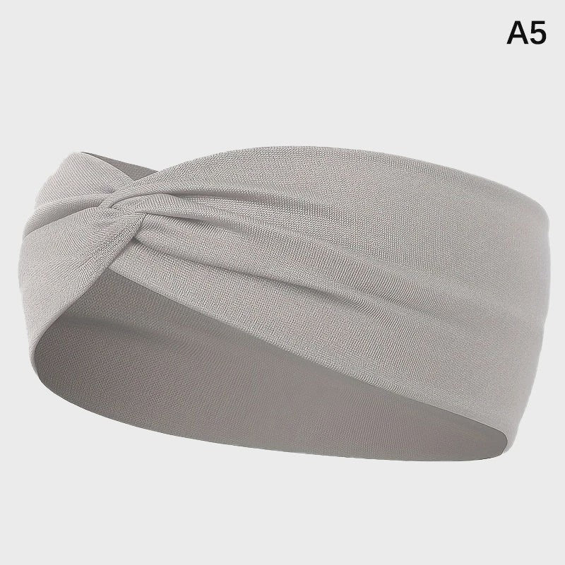 Brede Elastische Sport Hoofdband - Zweetabsorberend & Antislip voor Dames