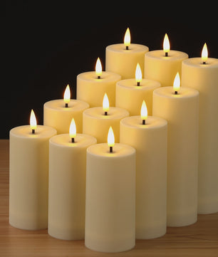 12-delige LED Kaarsen Set met Afstandsbediening - Flikkerend Vlam Effect voor Feestelijke Decoratie