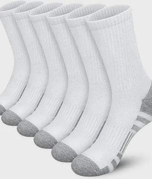 Heren Sportsokken 6/12 Paar - Comfortabel, Ademend & Duurzaam voor Outdoor, Gym & Voetbal