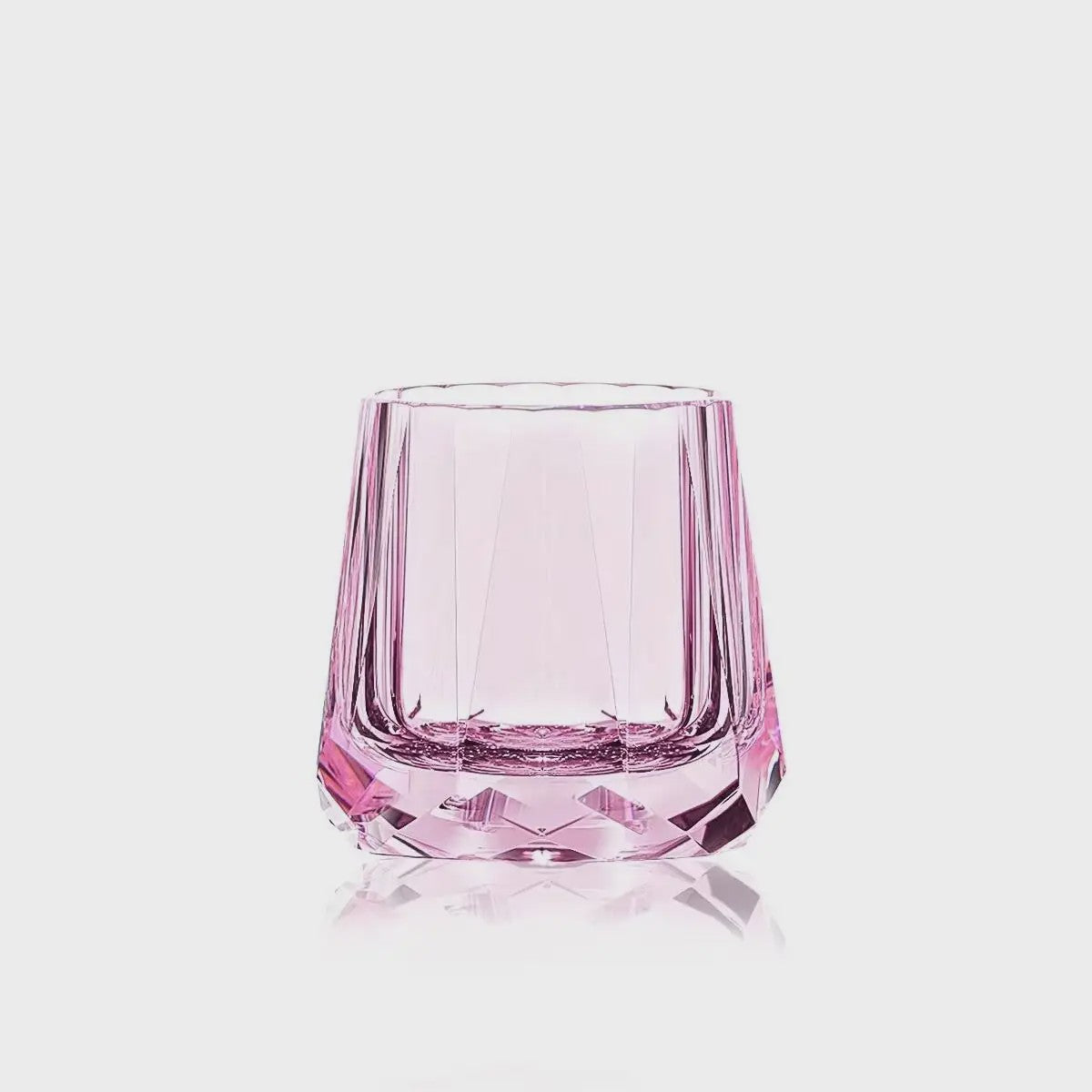 Luxe K9 Kristallen Whiskeyglas met Diamantgeslepen Design - Perfect Cadeau