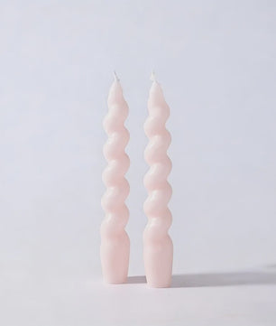 Set van 2 Gekleurde Spiraalkaarsen - Soja Was Aromatherapie Kaarsen voor Huisdecoratie & Cadeau