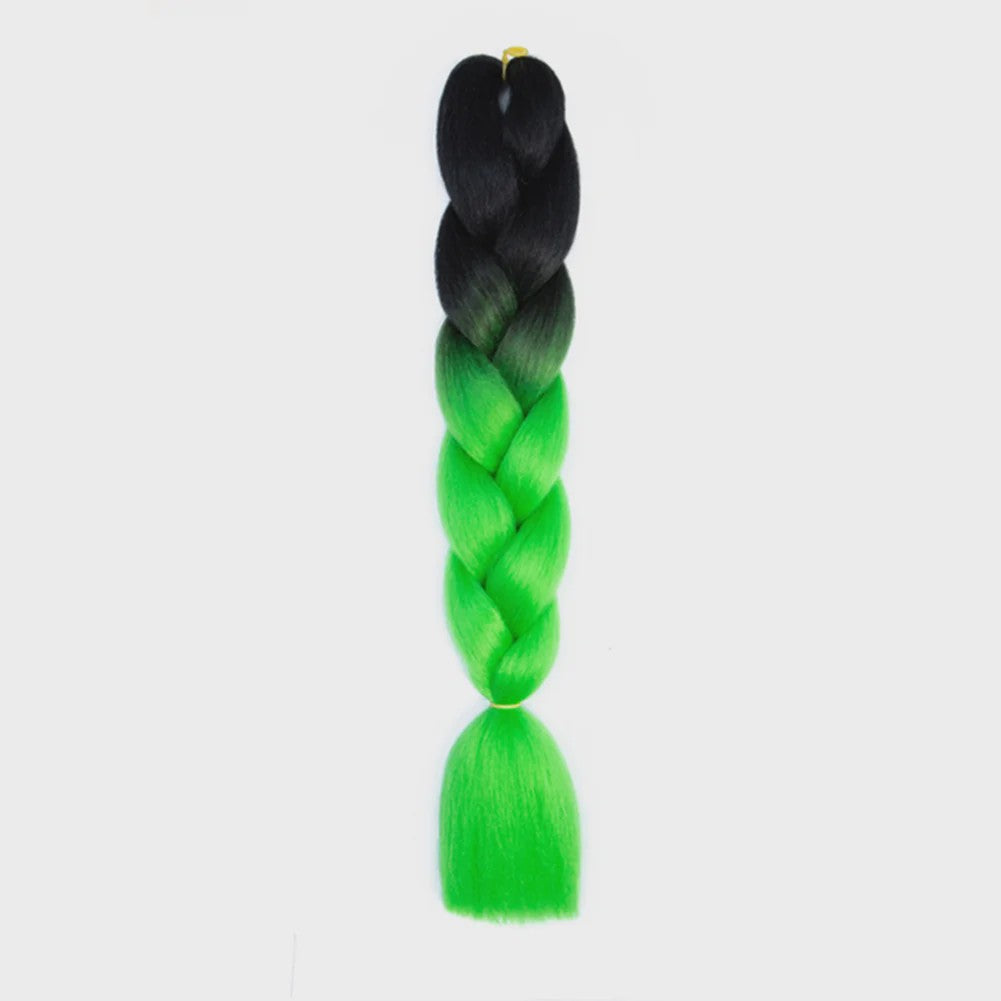 24 Inch Jumbo Braiding Hair Synthetisch Haar Ombre Crochet Braid Extensions voor Dames