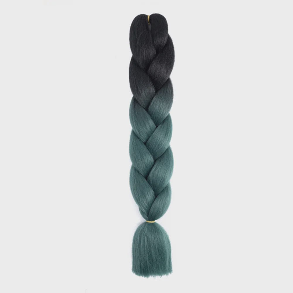 24 Inch Jumbo Braiding Hair Synthetisch Haar Ombre Crochet Braid Extensions voor Dames
