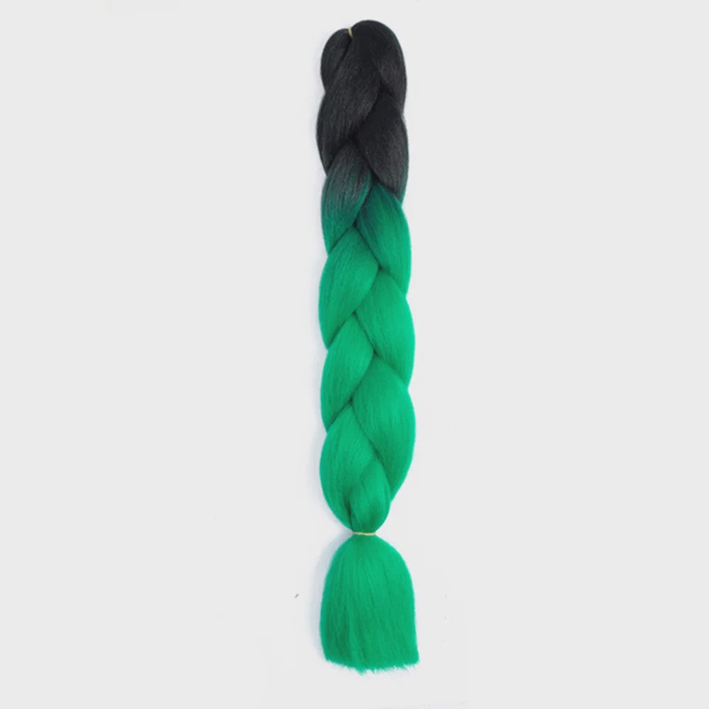24 Inch Jumbo Braiding Hair Synthetisch Haar Ombre Crochet Braid Extensions voor Dames
