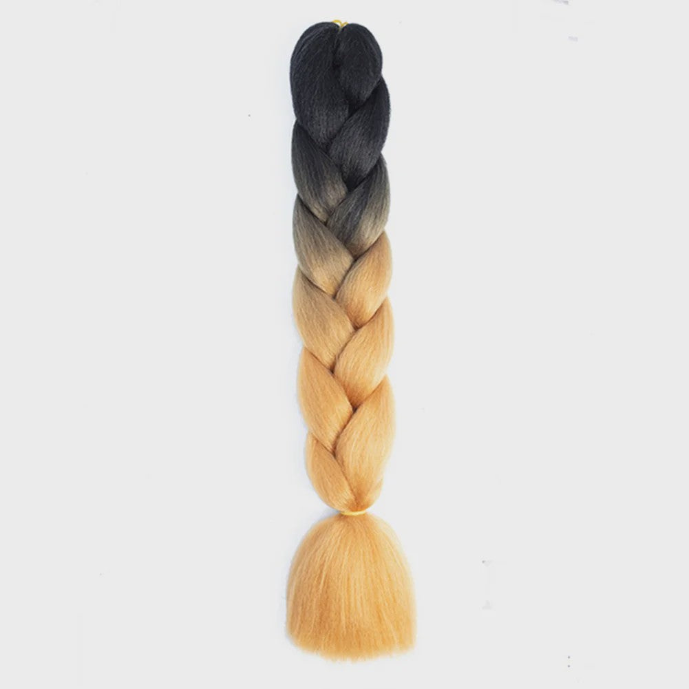 24 Inch Jumbo Braiding Hair Synthetisch Haar Ombre Crochet Braid Extensions voor Dames