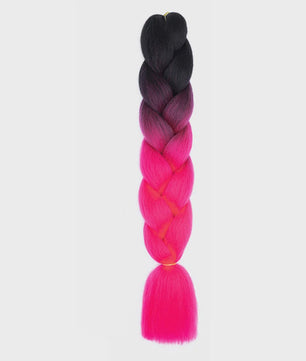 24 Inch Jumbo Braiding Hair Synthetisch Haar Ombre Crochet Braid Extensions voor Dames