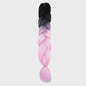 24 Inch Jumbo Braiding Hair Synthetisch Haar Ombre Crochet Braid Extensions voor Dames