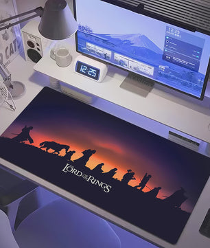 Grote Gaming Muismat XL - Lotrs Film Thema Deskmat voor PC & Bureau