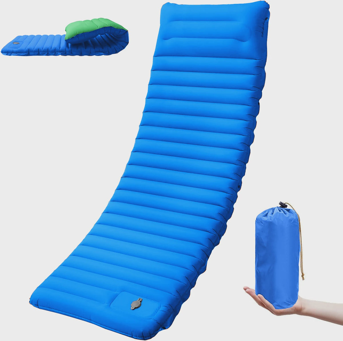 Extra Dikke Zelfopblaasbare Slaapmat - 10cm Dikte, Kamperen & Outdoor
