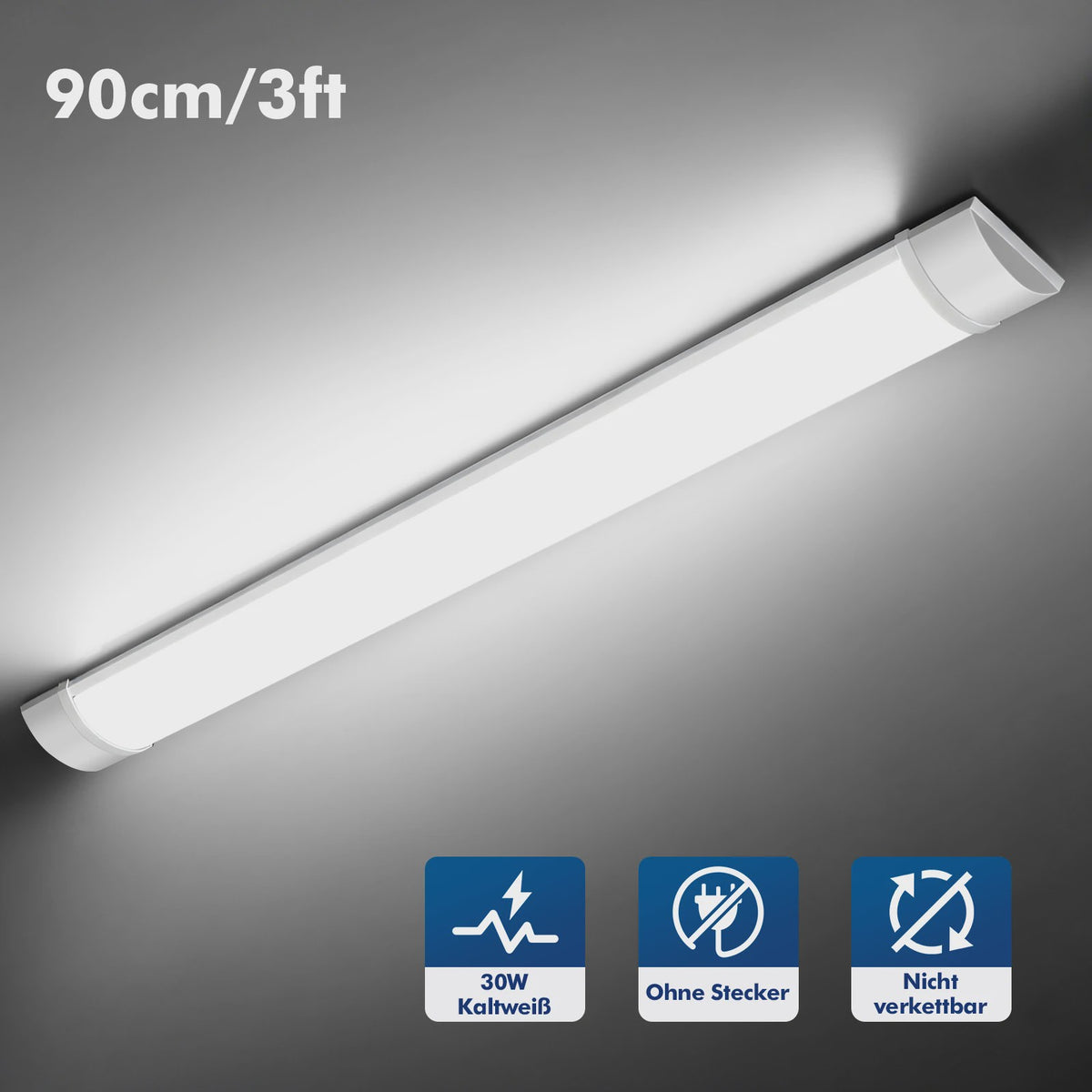 LED TL Buis Armatuur - 60cm, 90cm, 120cm - Werkplaats, Garage, Kantoor