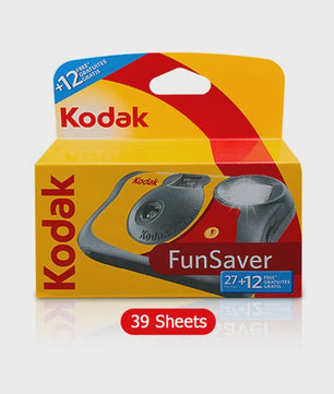 Kodak FunSaver Wegwerpcamera 35mm met Flits - Waterdicht - 27 Opnames