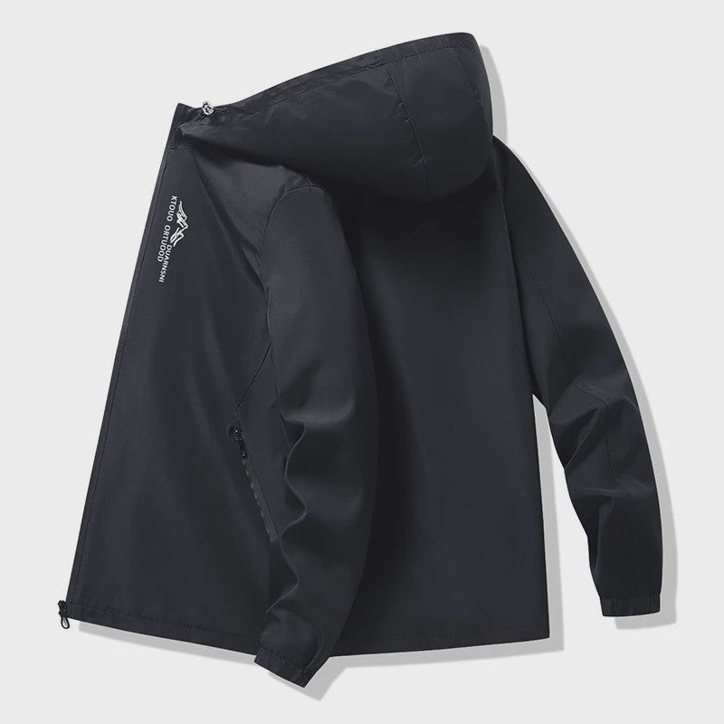 Waterdichte Heren Outdoor Jas - Ademend & Winddicht voor Camping, Vissen en Wandelen