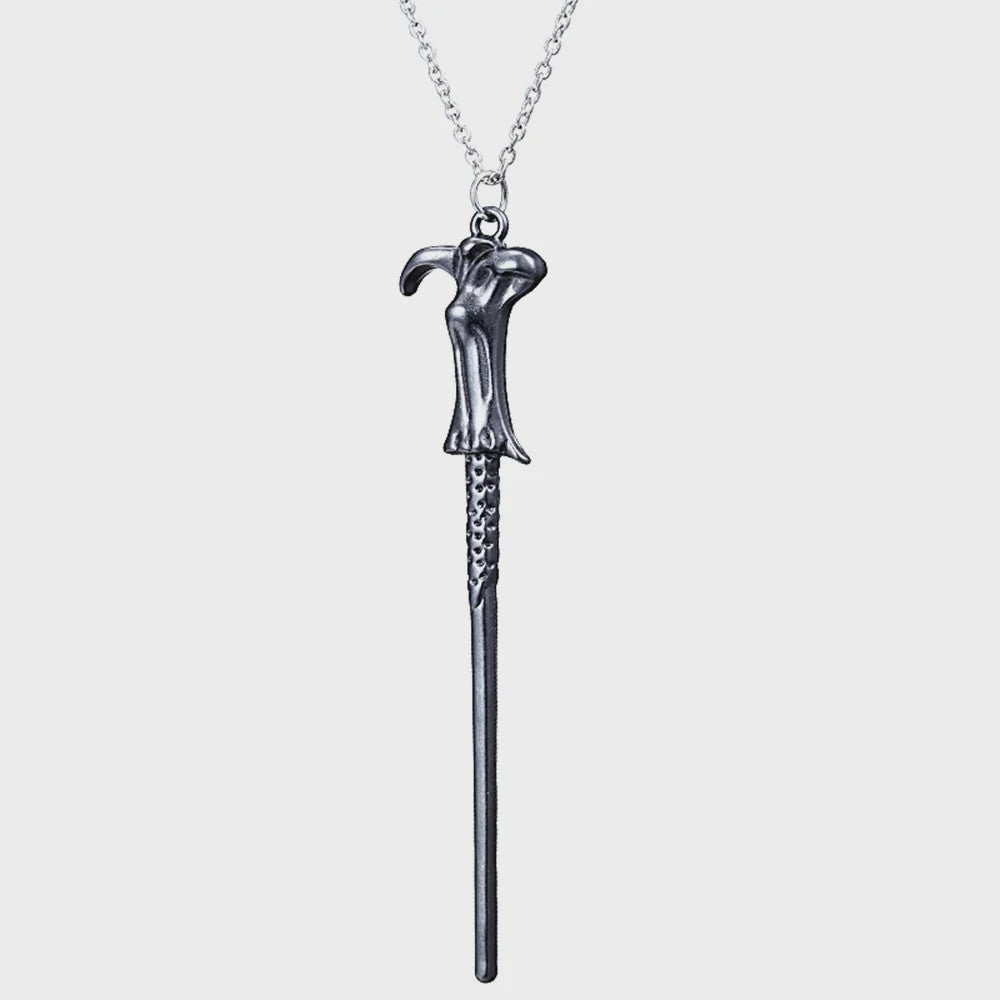 Magische Toverstaf Sleutelhanger - Vintage Sieraden & Cosplay Accessoire