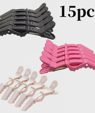 Set van 5-30 Stuks Alligator Haarclips - Professionele Anti-slip Klemmen voor Styling