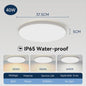 Waterdichte LED Plafondlamp Rond - 18W/30W/40W - IP44 - Keuken, Badkamer, Woonkamer