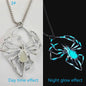 Glow-in-the-Dark Spider Hanger Ketting - Luminous Halloween Sieraden voor Mannen & Vrouwen