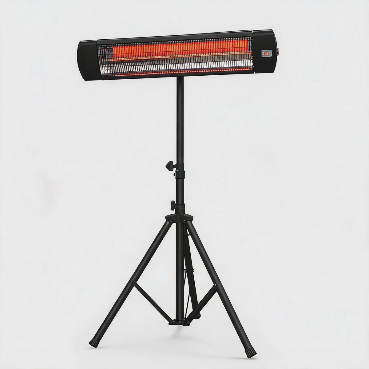 2000W Carbon Fiber Terrasverwarmer: Waterdicht, Afstandsbediening & Timer