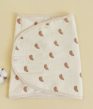 Zachte Katoenen Baby Swaddle Wrap (0-6 mnd) - Anti-schrik slaapwikkel voor pasgeborenen