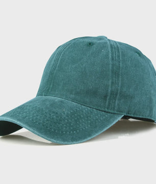 Vintage Washed Denim Baseball Cap - Unisex Snapback voor Heren & Dames