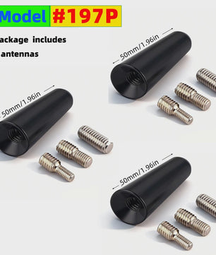 Compacte Auto Antenne 5cm - Versterker voor DAB Digitale TV & Navigatie