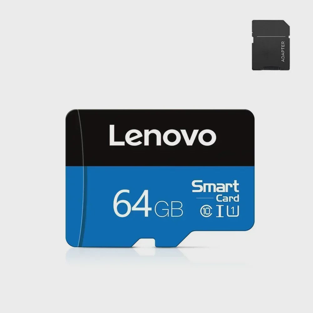 Lenovo Micro SDXC Kaart 1TB - Hoge Snelheid Klasse 10 UHS-I U1 A1 voor 4K Video, Telefoons, Camera's & Drones