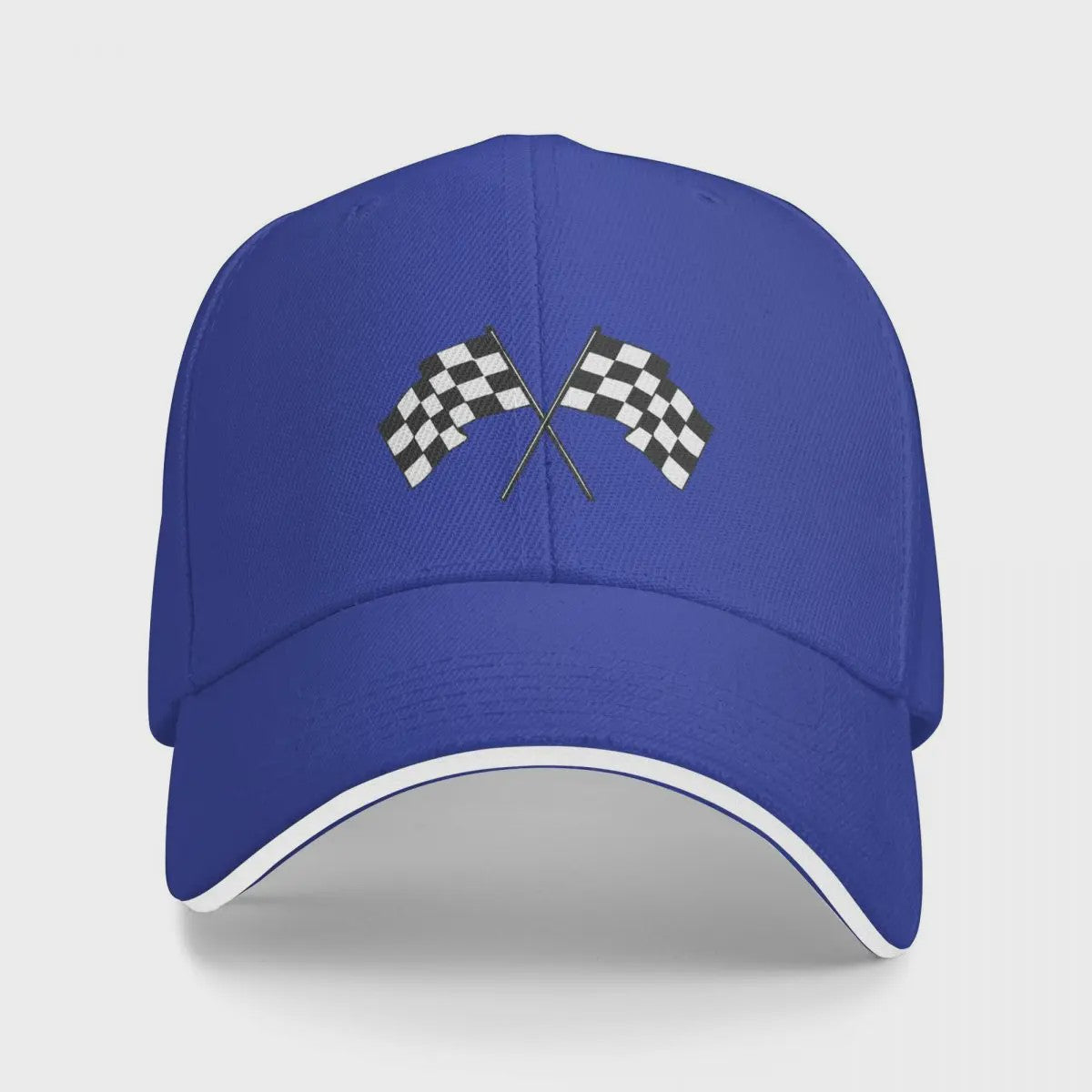 Baseball Cap Heren - F1 Formule 1 Race Vlag Design - Verstelbaar & Stijlvol