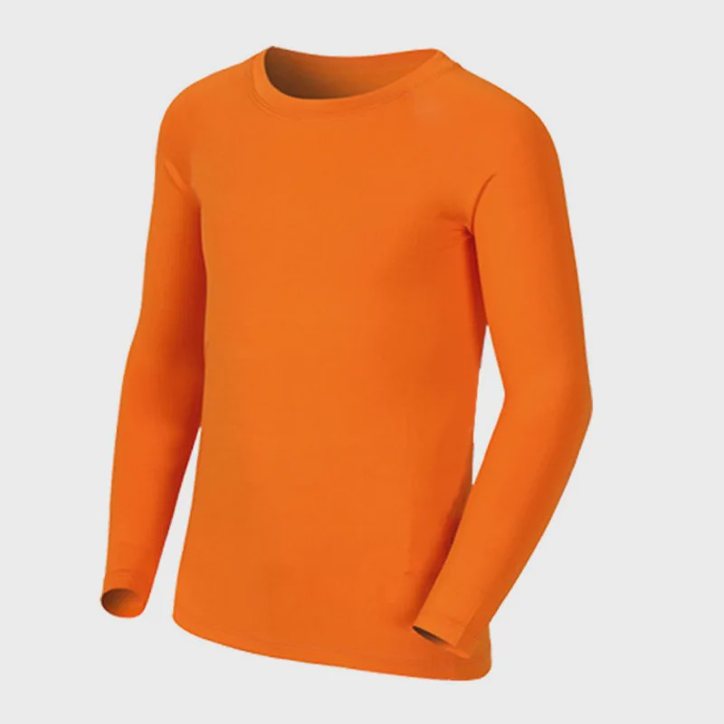 Kids Children Boy Girl Compression Running Long T Shirt Fitness Sport Basketball Football Gym Sportswear Soccer Clothes 25