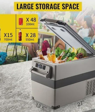Draagbare Vriezer Koelbox 22-45L - Compressor Koeling voor Auto, Camping & Buiten
