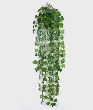 90cm Kunstplant Hangplant Klimop Pothos Begonia Druivenblad - Decoratieve Muurdecoratie