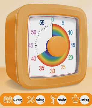 Visuele Timer 60 Minuten - Kinderen & Studenten - Zelfdiscipline & Tijdsmanagement