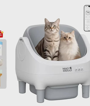 Automatische Zelfreinigende Kattenbak - Met App Controle & Veiligheidssensoren