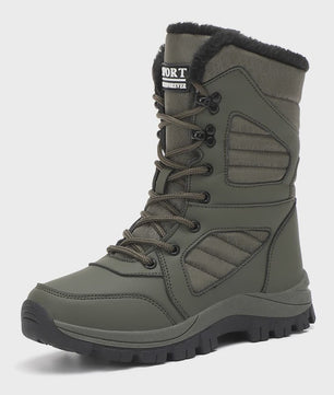 Dames Winter Snowboots Hoge Schacht - Waterdicht & Warm
