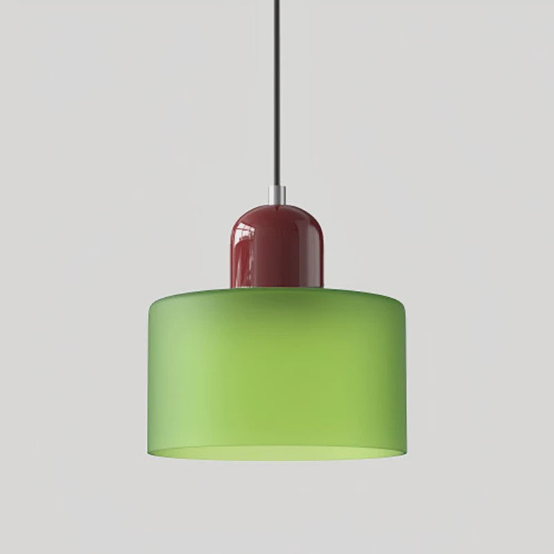 Moderne Glazen Hanglamp E27 - Sfeervolle Verlichting voor Slaapkamer, Nachtkastje of Bar